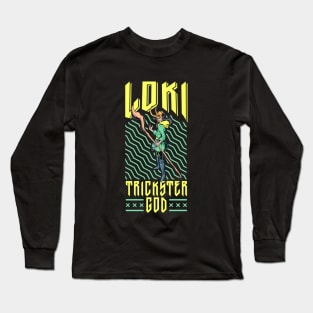 Viking trickster god Loki Long Sleeve T-Shirt